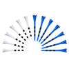 50Pcs Golf Tees Plastic Unbreakable 5 Prongs Head Tee With Stripe Markers 83Mm70Mm Long Ball Holder Low Friction Less Resistance