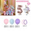 18Pcs Rainbow Unicorn Birthday Decoration Balloons Set Girl Pink Latex Balloon Birthday Supplies Baby Shower Air Globos