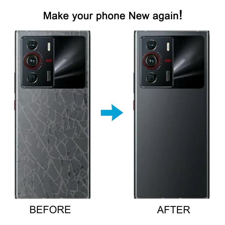 For ZTE Nubia Z40 Pro NX701J Back Cover(Black)