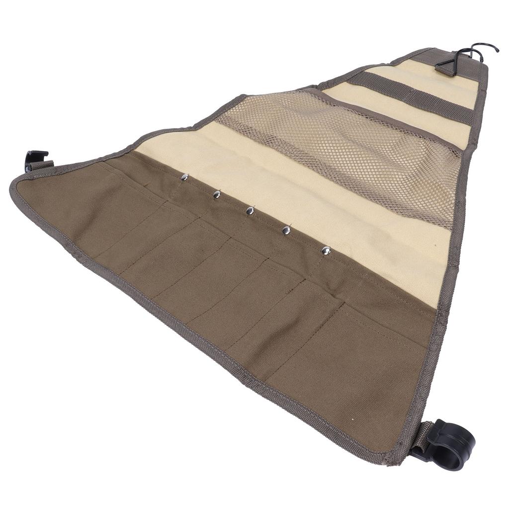 Outdoor Hanging Bag Portable Triangular Outdoor Picnic Camping Tableware Hanging Cookware Storage Bag