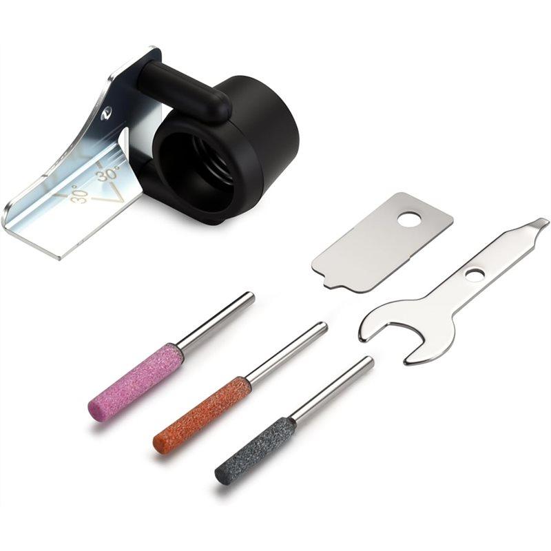 T21C Grinding Stone And For Sharpening Angle Guide Attachment Kit For Outdoor Tools- For Sharpening