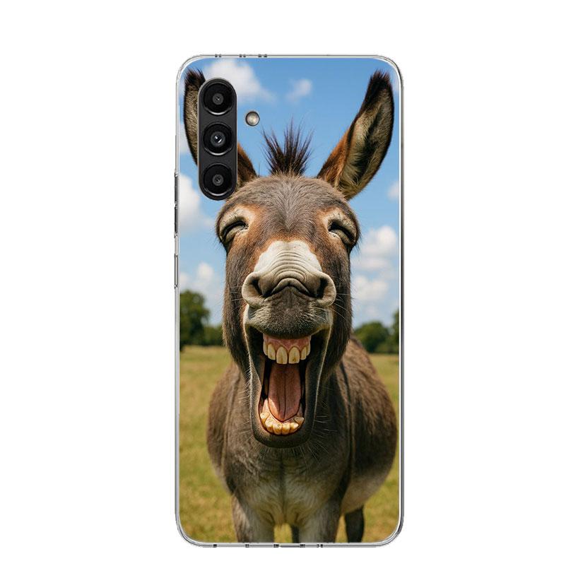 Funny Donkey Phone Case For Samsung Galaxy A13 A14 A15 A16 A17 A53 A54 A55 A56 A33 A34 A35 A36 A23 A24 A25 A26 A05S A04S