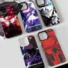 Heiße B-Bleach Handyhülle für iPhone 17 17Air 16 15 14 13 12 11 Pro Max Plus Bunt Silber