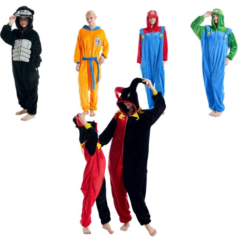 New Arrival Cartoon Onesie Pajamas For Women Factory Direct Sale Coral Fleece Thick Hooded Long Sleeve Long Pants Home Wear Winter 2022