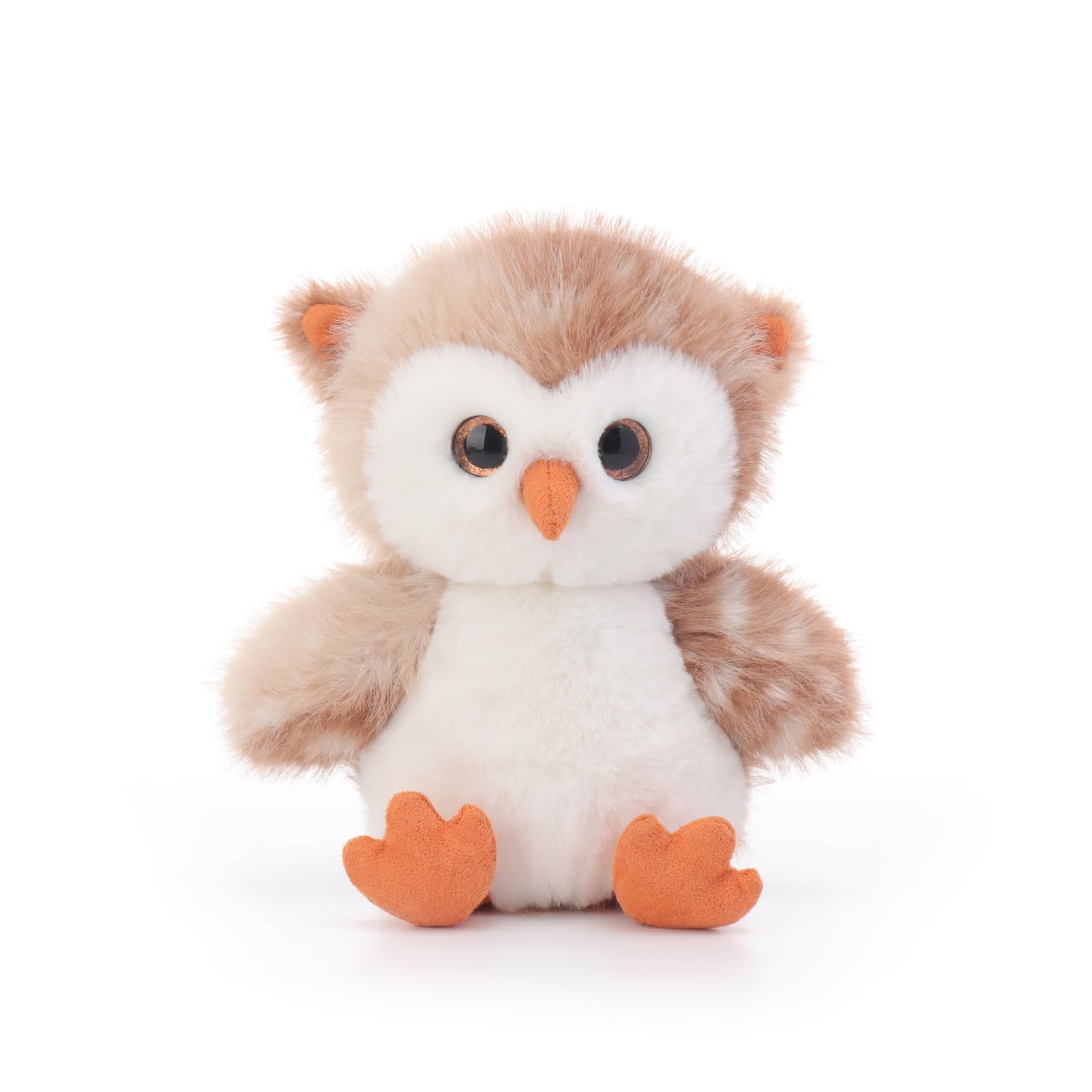 

Apricot Lamb Forest Owl Plush Toy for Kids, Soft and Cute, Fluffy Forest Owl for Girls and Boys, 17cm