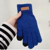 Maillard Colored Fashionable Gloves, Winter Warm Gloves, Unisex Cycling Gloves
