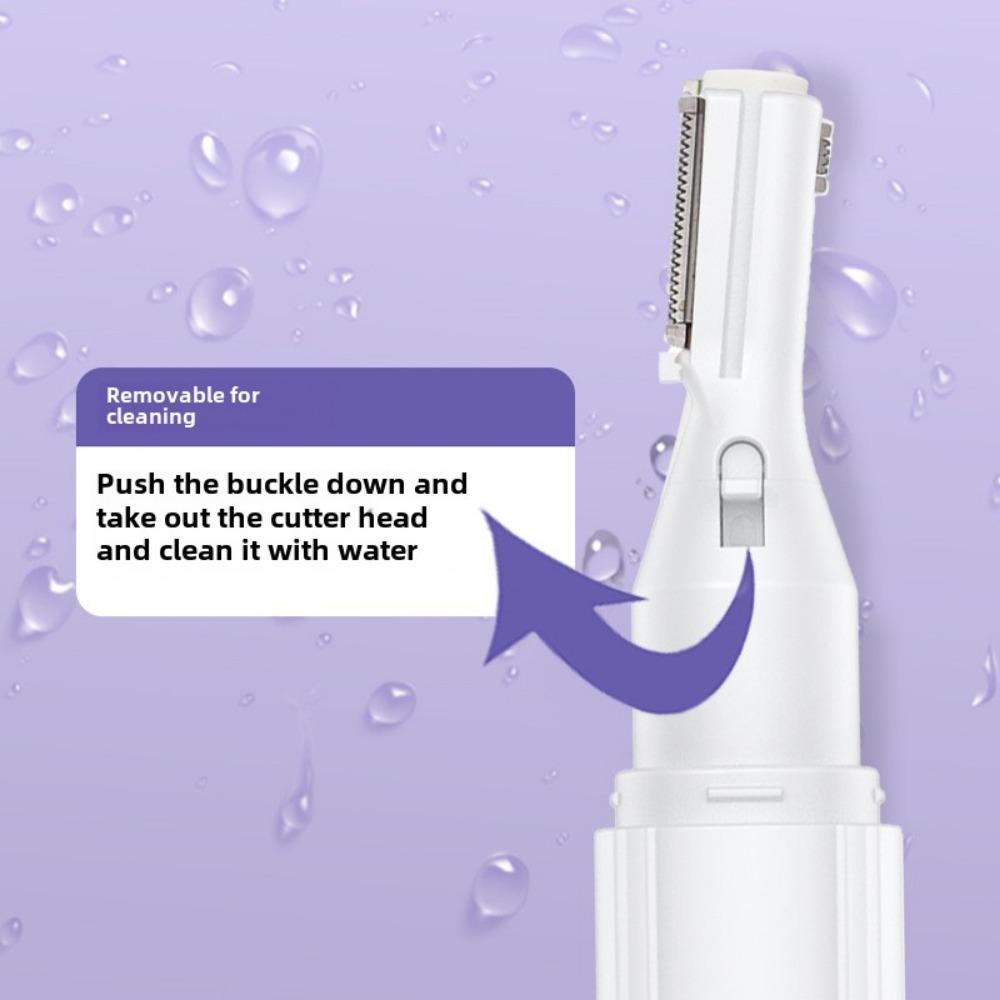 Electric Eyebrow Trimmer for Women Rechargeable Mini Private Eyebrow Trimmer Shaving Tool for Beginners