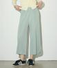 Waiowai Round Slit Pleated Cropped Pants_3Colors
