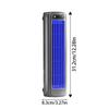 USB Charging Quiet Tower Fan 3 Speed Levels Silent Air Cooler Mobile Air Conditioning Wall-mounted Cooling Fans for Kitchen Desk
