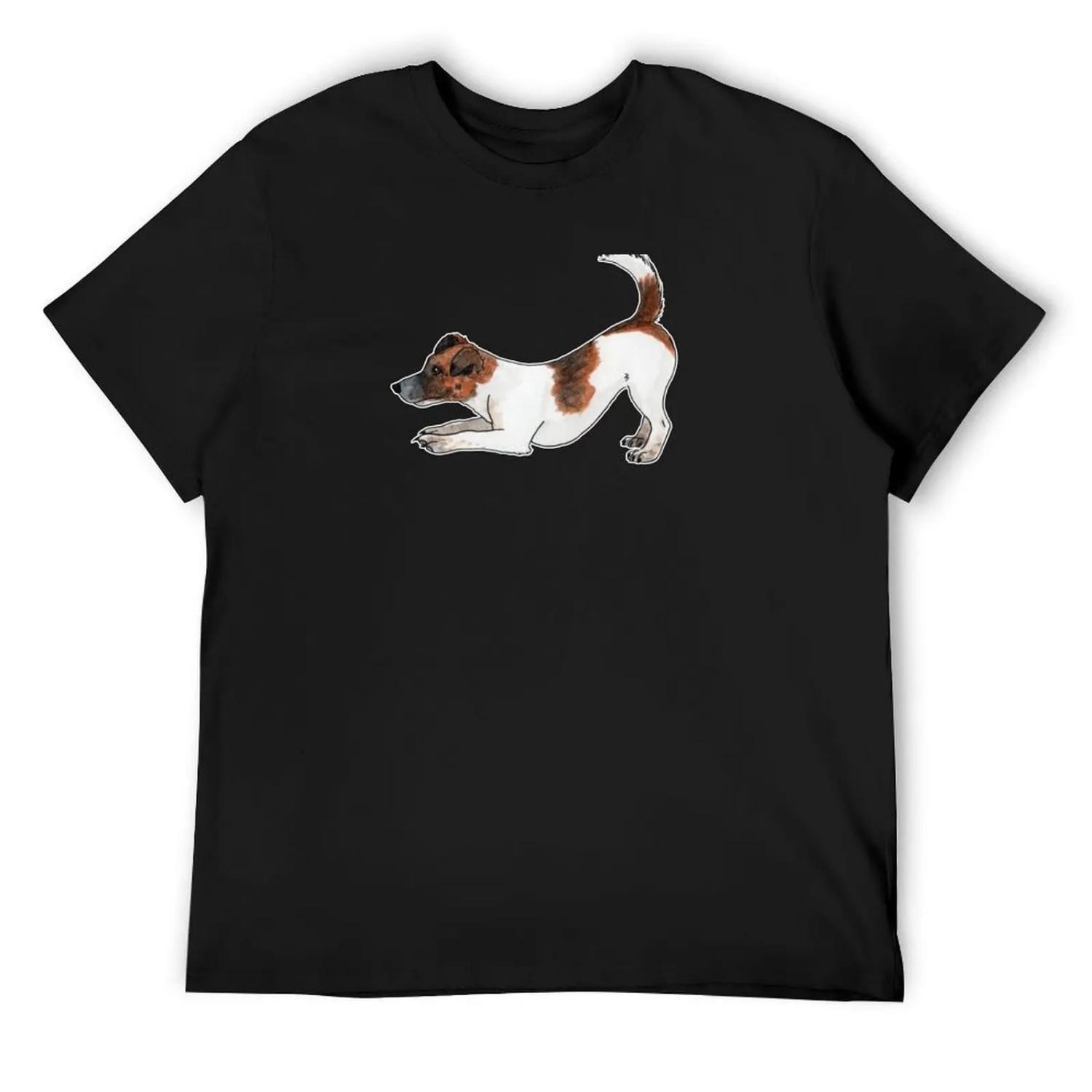 Jack Russell terrier T-Shirt clothes boys whites boys animal print mens designer clothes S