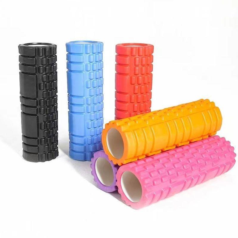 Foam Roller for Muscle Massage, Relaxation, Slimming Legs, Yoga, Beginner Fitness, Wolf Teeth Design.