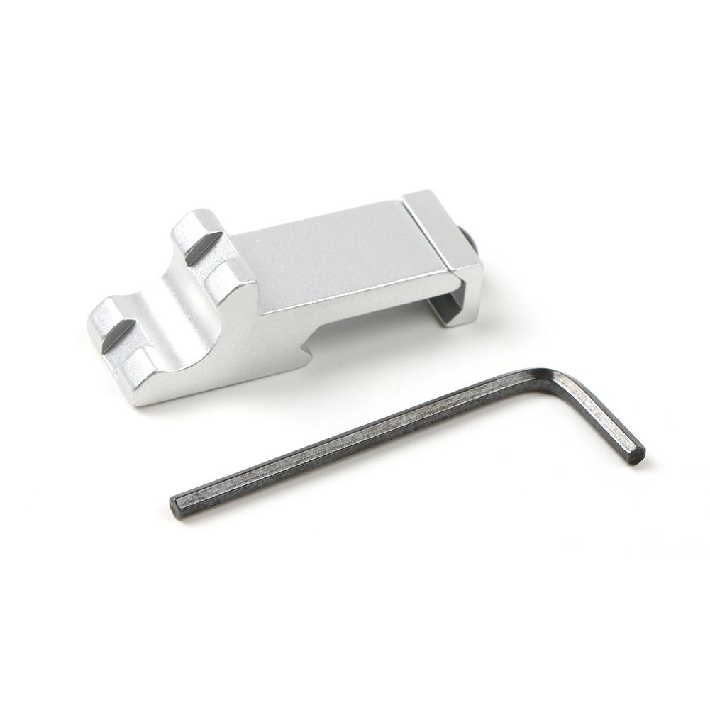 1PC Mini 45 Degree Angle Offset Side Adapter RTS 20mm Rail Tactical Flashlight Laser Scope Mount Hunting Rifle