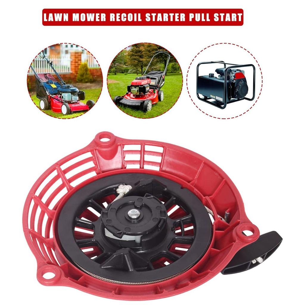 Recoil Starter Replacement Pull Starter For HR194 HR215 Models Grass Cutter Gardening Tool Replacement