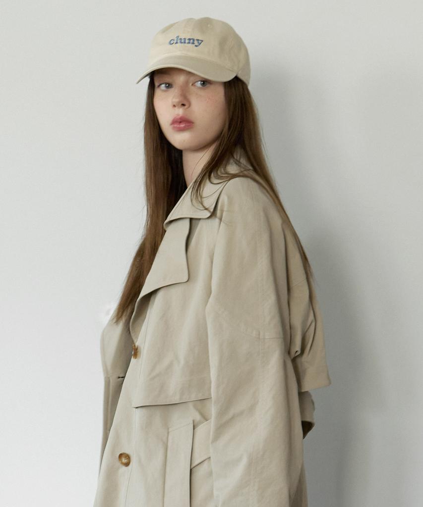 CLUNY Cluny Logo Ball Cap - Beige