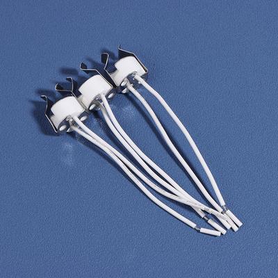 3Pcs Mr16 Gu5.3 G5.3 Socket Mr16 Socket Lamp Holder With Bracket Led Halogen Gu5.3 Light Socket White 10Cm Silicone Cable