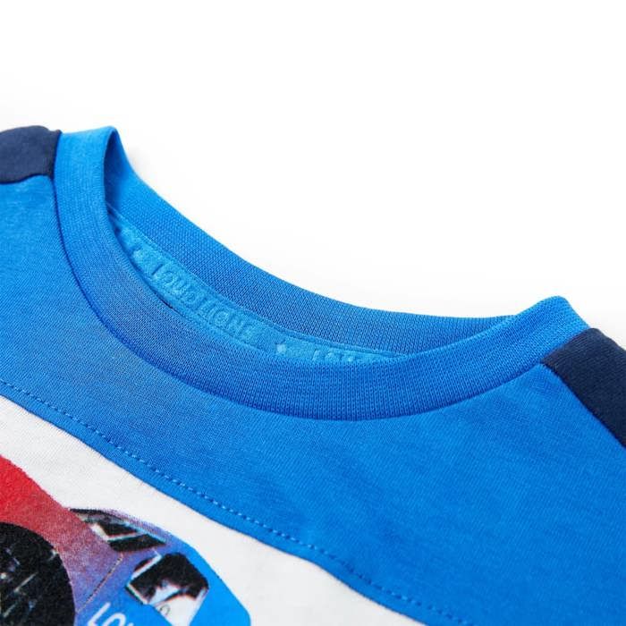 Blue and Navy Blue T-shirt for Children 92/104/116/128/140