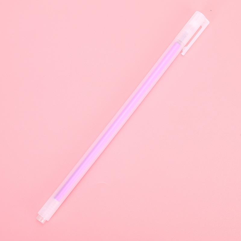 10Pcs Transparent Frosted Watercolor Pens, Used for Office Work, Problem Solving, Signature Writing, Diaries, Notes, Student Classroom Prizes, Friend