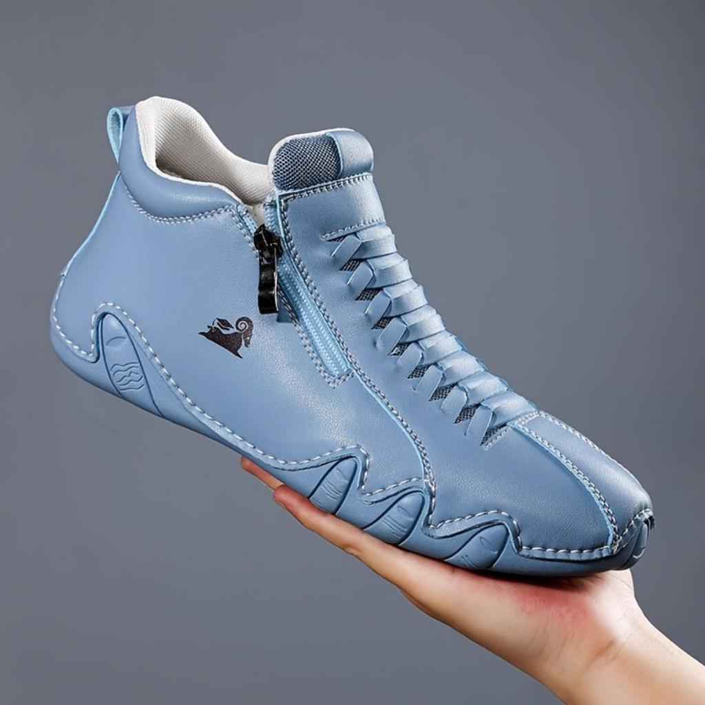 Men's and Women's Handmade Stitched Women's Shoes with Cow Tendon Soft Sole, Autumn and Winter Flat Sole, Single Shoes, Casual Shoes