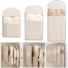 1Pc Down Jacket Compressed Dust Cover Clothes Compression Hanging Bag Household Visible Clothes Storage Bag Wardrobe Organizer