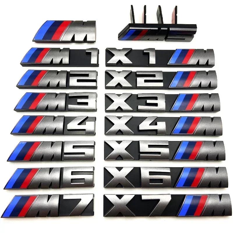 3D Car Front Grille Badge Emblem for BMW X1 X2 X3 X4 X5 X6 F48 G01 E84 E83 F39 F10 F30 G11 G07 G86 G80 E60 E46 Accessories Decor