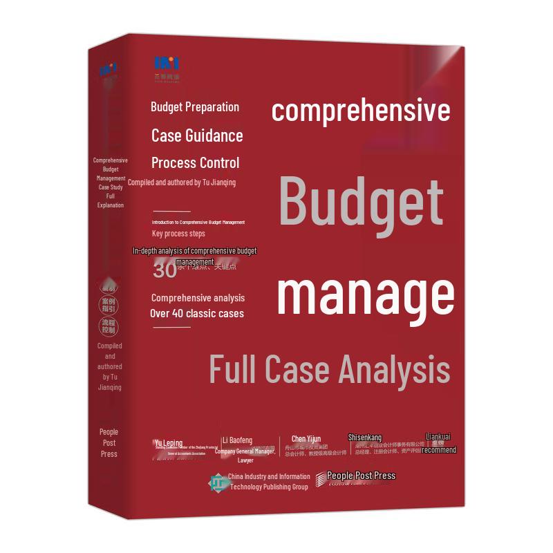 Comprehensive Budget Management Case Study Guide