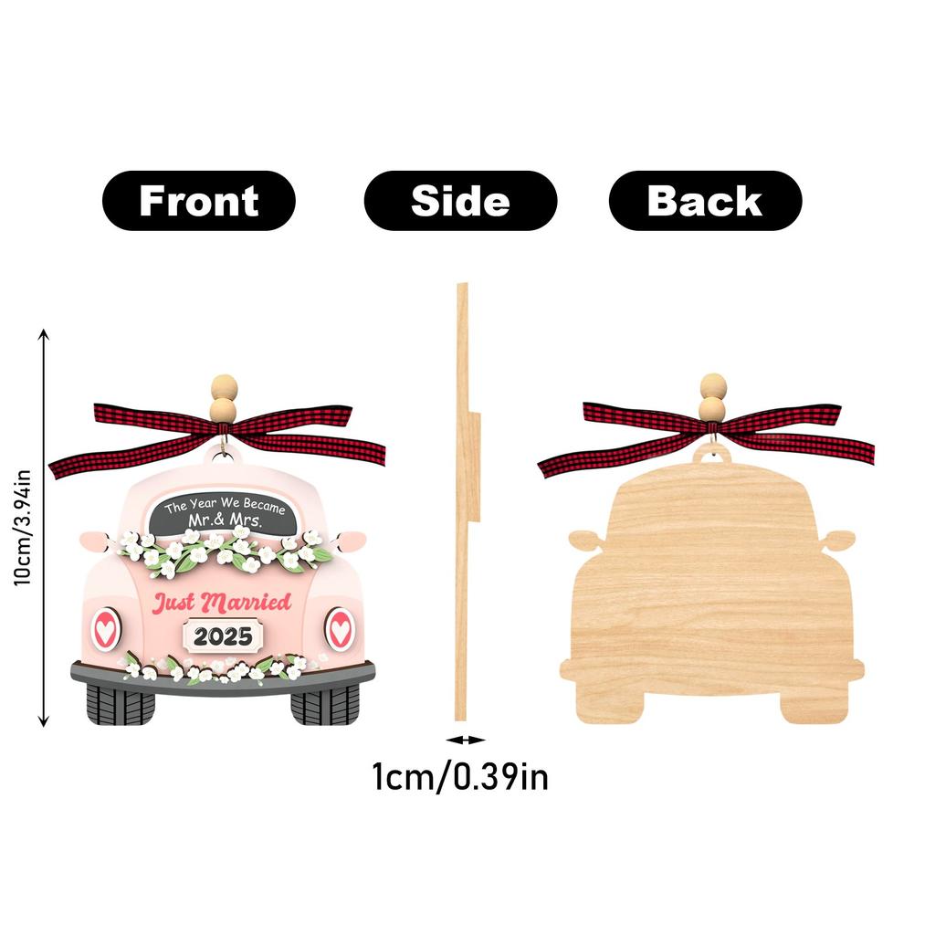 Gifts For The Bride's Gift-giving Party Wooden Decorative Items For Home Decoration