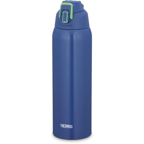 Thermos Water Bottle Vacuum Insulated Sports Bottle 1.5L Blue Green Cold Storage Only FHT-1502F BLGR