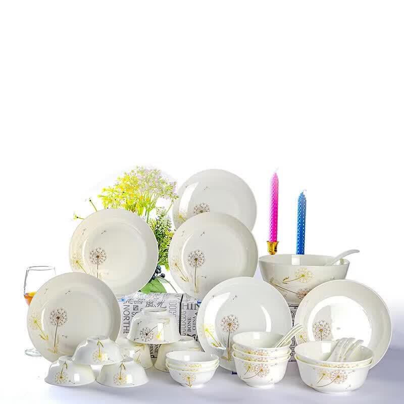 Northern Scenery Dandelion Bone China Dinnerware