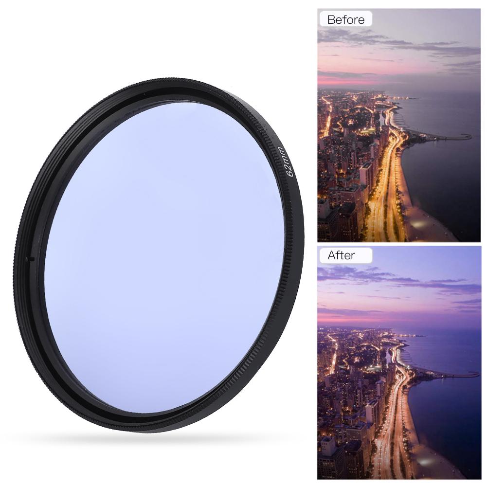 Junestar 62mm Lightweight Pollution Reduction Starry Sky Night Lens Filter for SLR Camera