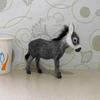Pure Handmade Simulation Donkey Toys Donkey Home Furnishings Animal Teaching Model