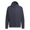Adidas Denim Look Hooded Track Regular Stretch Legend Ink Size Size Men's Top, Fit, Woven, (IM8775), BXF22/JSY31, J/M