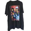 JuJuTsu Kaisen Anime Shirt Mens XL Black Manga Big Jumbo Print Graphic Tee Unisex T-Shirt