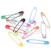 Safety Pins DIY Making Reliable Locking Design Glossy Bright Small Compact Sewing Accessories for