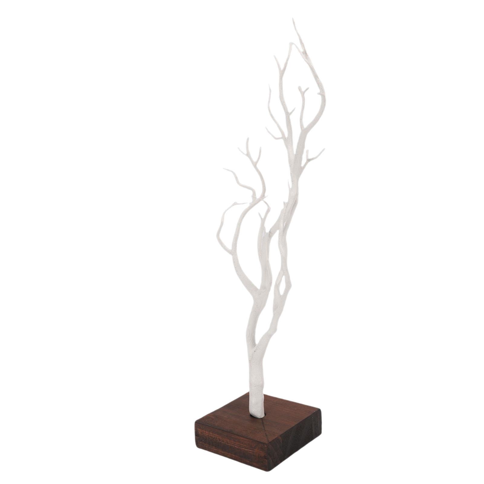 Jewelry Tree Stand Branch Shaped Ear    Necklace Jewelry Tree Display Rack with Stable Base