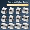 Universal Faucet Splash Guard Aerator - Inner Core Filter Mesh Nozzle for Hot & Cold Water
