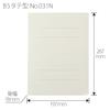 Plus Flat File Resin Binding B5 Vertical Gray 10 Books No.031N 78-049ÁE0