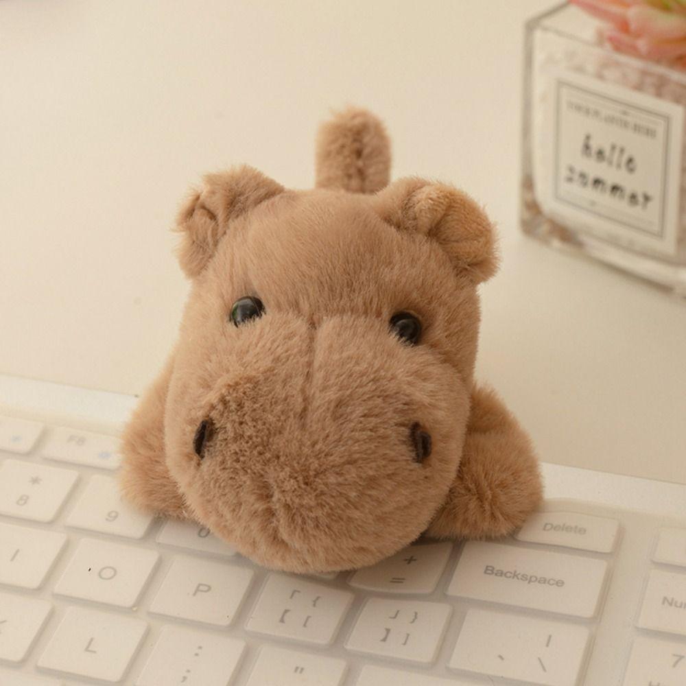 Magnetic Suction Cartoon Animal Fridge Magnets Cute Design Magnetic Tiger Plush Dolls  Office Decor