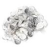 100Pcs   Needle Threader Aluminum Wire   CrossStitch Insertion Hand Machine Sewing Tool(Single   )
