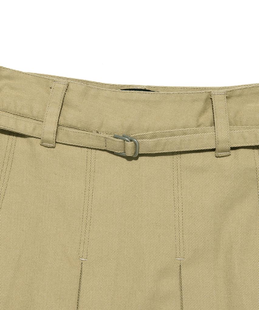LEE Women'S Pleated Mini Skirt Beige