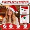 Lustige Pelz-Weihnachtsmütze Mehrfarbige Nikolausmütze Weihnachts-Kopfschmuck Rote Weihnachtsmütze Geschenk Partys