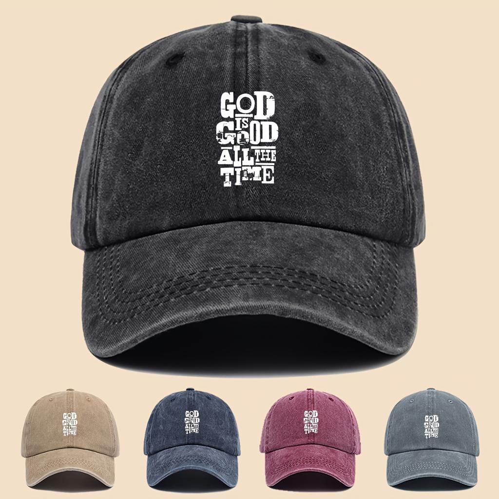 Printed Baseball Cap Urban Casual Trucker Hat Dad Hat Adjustable