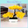 Artificial Pine Tree Plant Miniature Faux Bonsai Decorative Gift For Home Office
