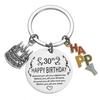 Charming Happy Birthday Cake Key Holder Unique Metal Accessory Ideal For Celebrations And Events