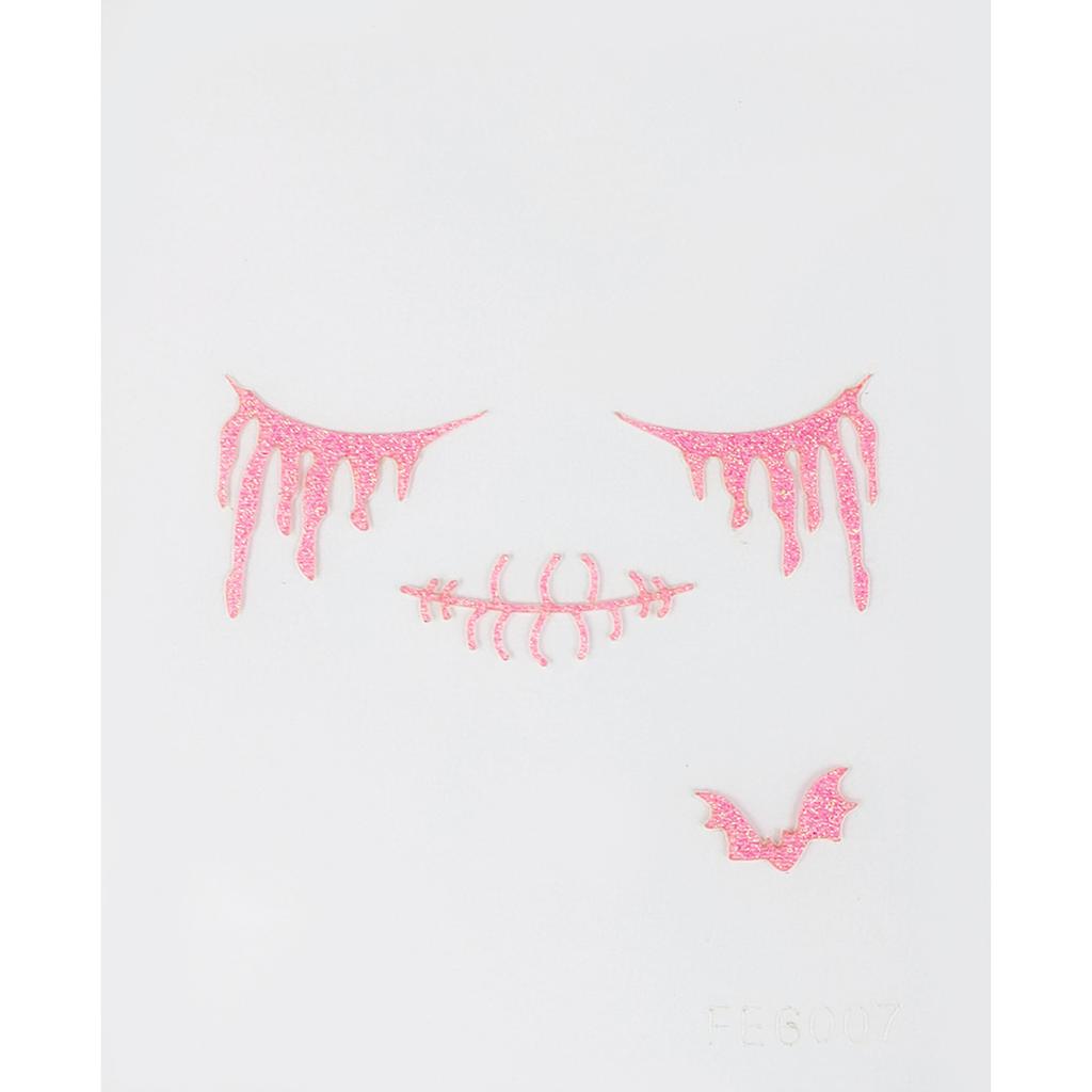 Cadılar bayramı Partisi Geçici Dövmeler Zombi Makyaj Skar Yara Kan Kanama dövme çıkartmalar Çocuklar Kadın Erkek Cosplay DIY Süslemeleri