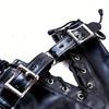 Unisex Leather Bondage Bracelets Set Offers Adjustable BDSM Handcuffs With Dual Feet Cuffs Designed For Couple Role Play