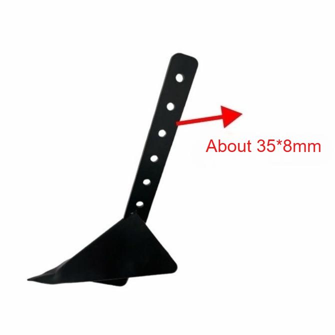 Agricultural Micro Tillage Accessories Simple Small Furrow Plow Opener Double-Sided Plow Adjustable Tiller