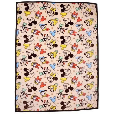 Marushin Kuscheldecke Disney Disney Design N Decke Polyester Mayer süß flauschig stylisch Kaltwetterware 2245034400 Standard/Gesichter