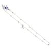 Blue Eye Anklet Evil Eye Comfortable Cute Lucky Moon Fatima Hand Tassel Foot Chain for Women Parties