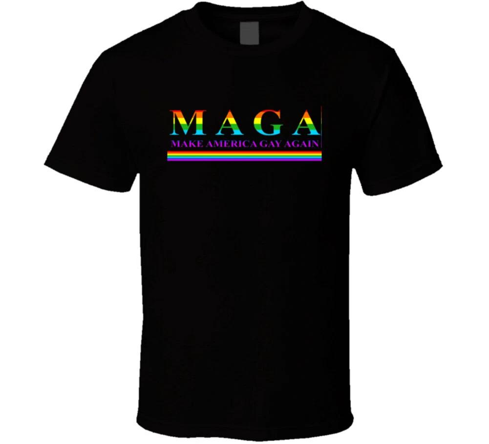 MAGA Make America Gay Again Funny LGBTQ Gift Pride T Shirt