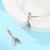 Copper Heart Lung Rose Pendant Charms Jewellery Fit Original Bracelet Necklace For Women Diy Gift